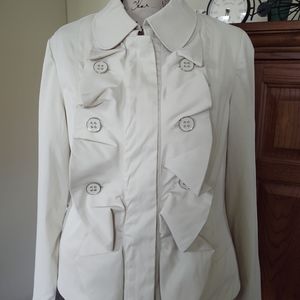 For Cynthia Creamy Lightweight Jacket